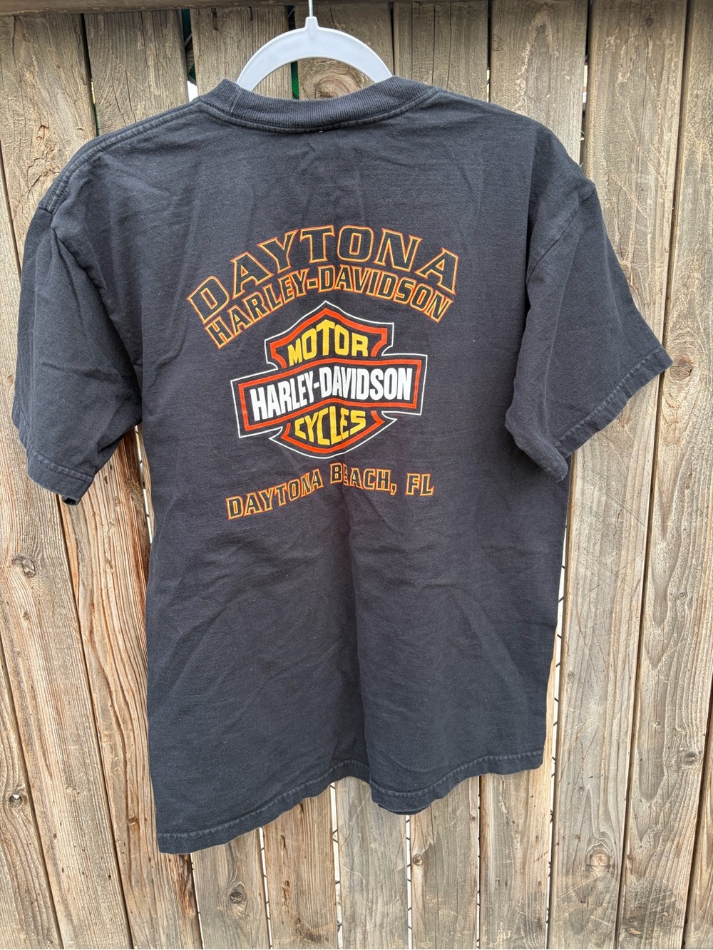 Harley-Davidson Black Daytona Graphic Short Sleeve Tee men’s Size L - Picture 9 of 14